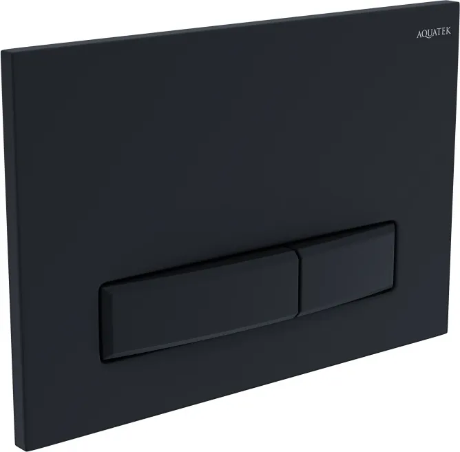 KDI-0000025 (009D) Панель смыва Slim Черный матовый (клавиша прямоугольная)