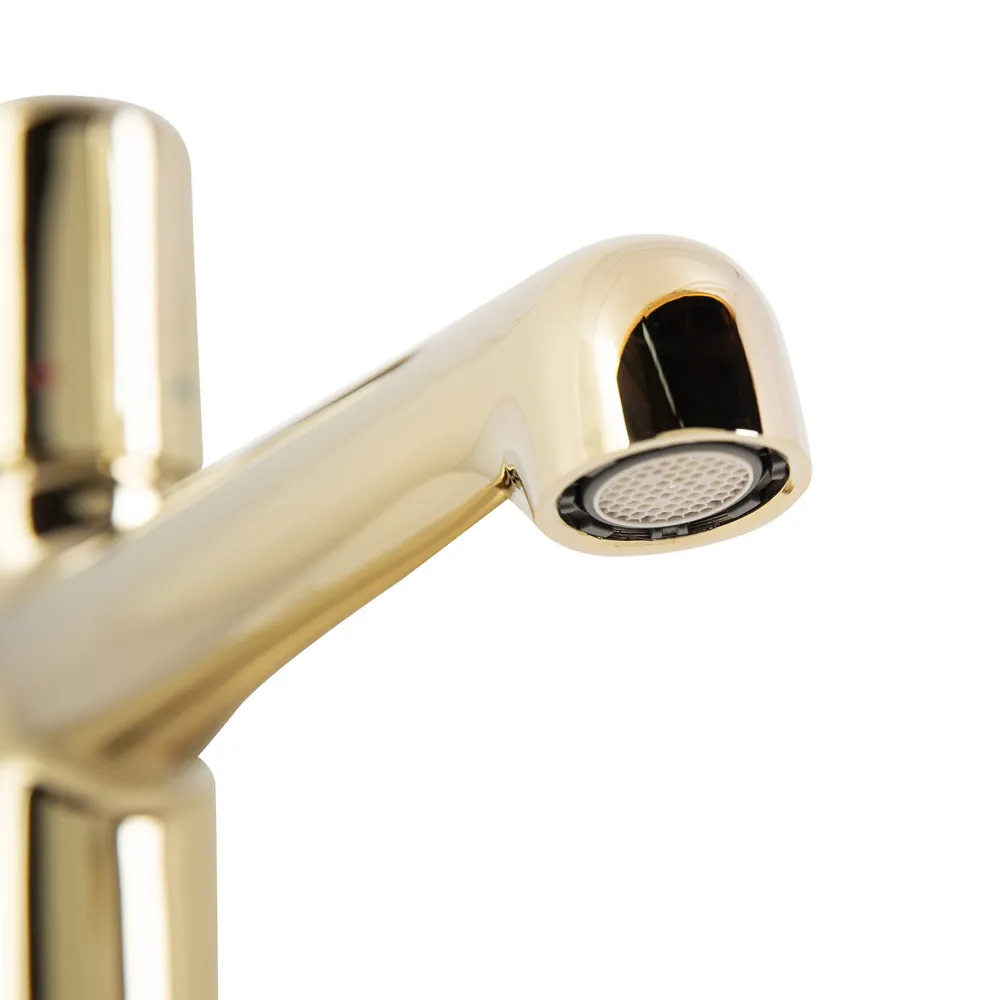Смеситель для раковины BelBagno Uno, золото (UNO-LVM-ORO)