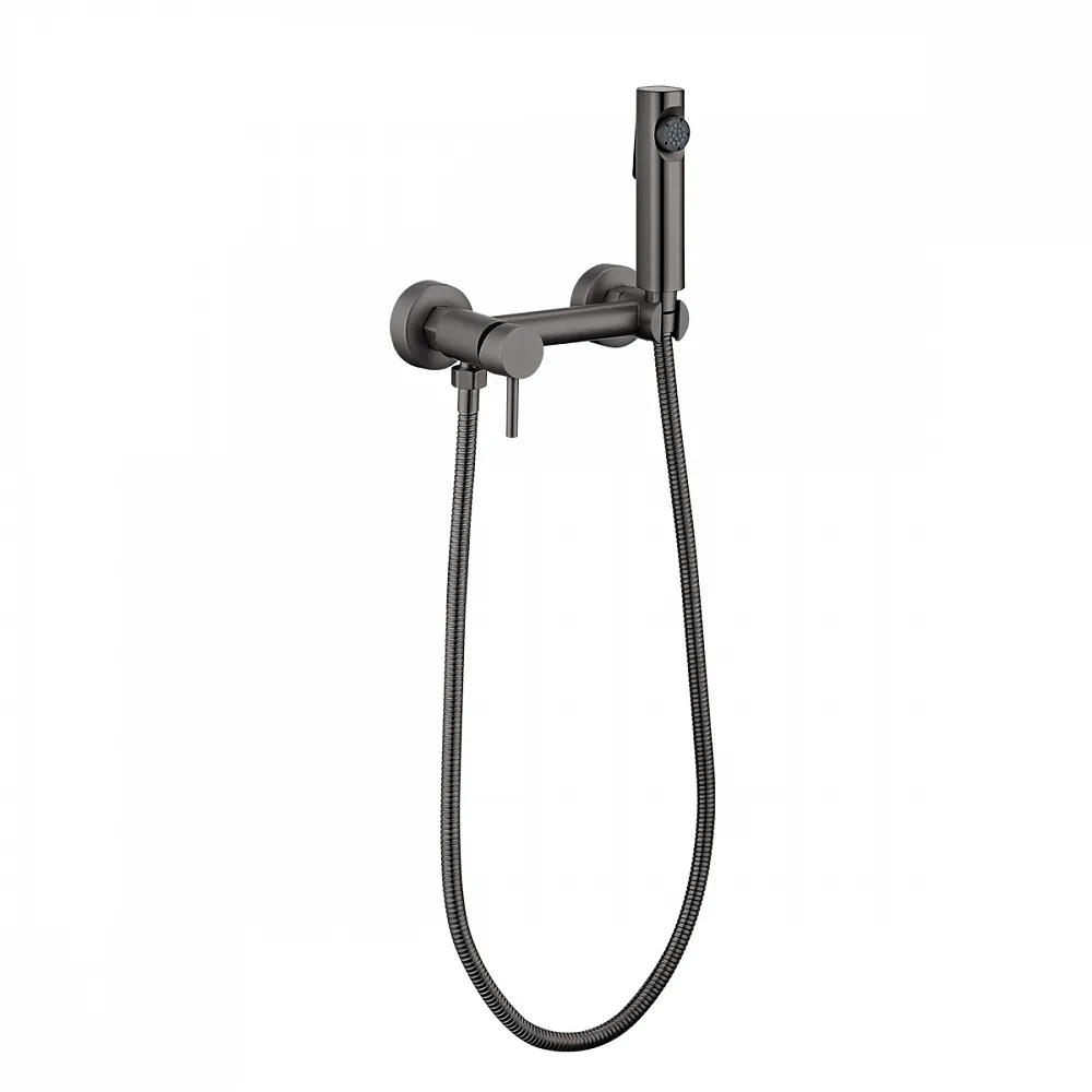 Гигиенический душ со смесителем Prohanss P90.51.09, графит