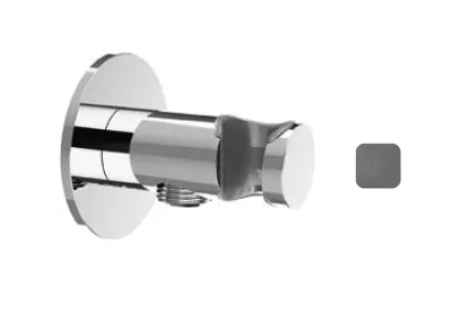 Шланговое подсоединение Almar Showers Accessories, Gun Metal Brushed PVD (E095037.GM)