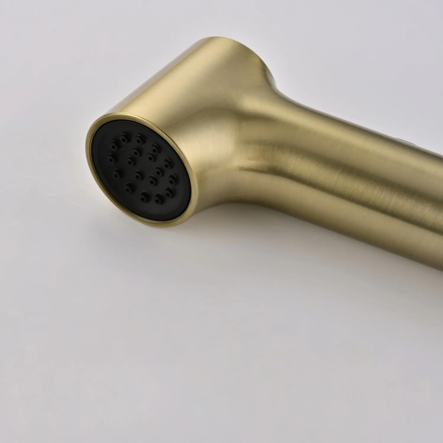 Гигиенический душ со смесителем Rose R235G, золотой сатин
