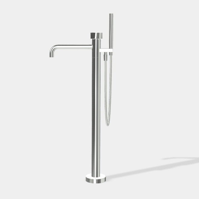 Смеситель для ванны и душа Fima Carlo Frattini So, хром (F3184/4NCR)