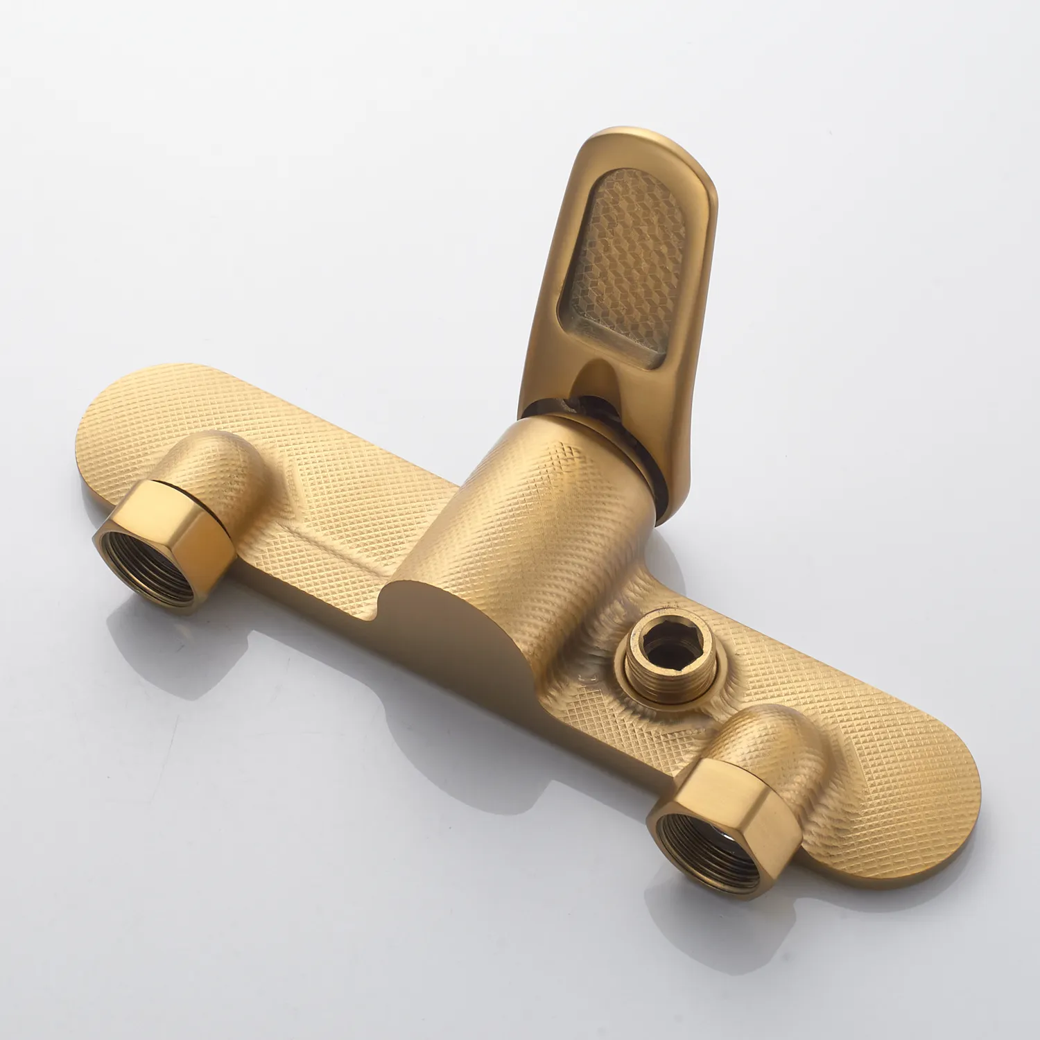 Гигиенический душ со смесителем Shevanik S4705G-1, золотой сатин