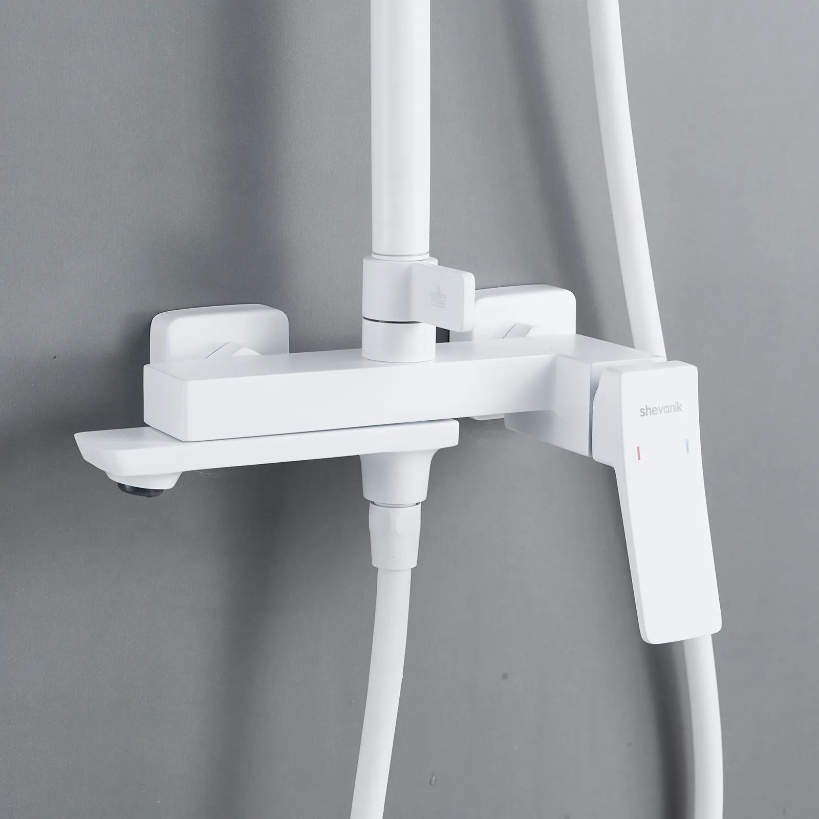 Душевая система Shevanik S4436C, белый