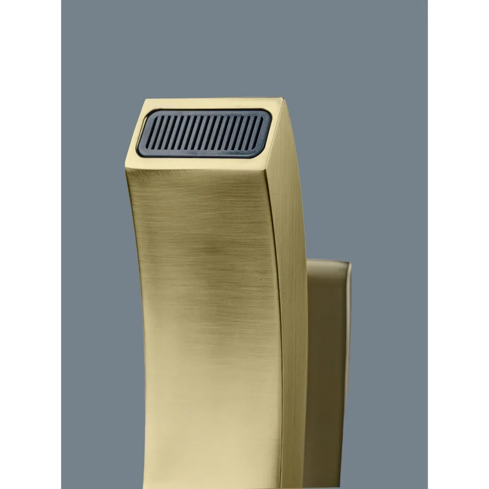 Смеситель для раковины высокий FILARETE Waterfall FL6010MG, матовое золото