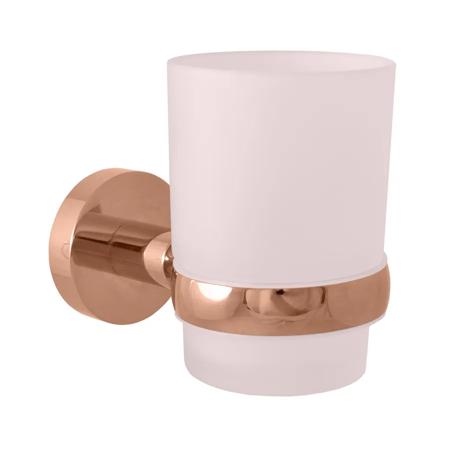 Стакан для ванной комнаты Rav Slezak COLORADO COA0201ZRL, розовое золото