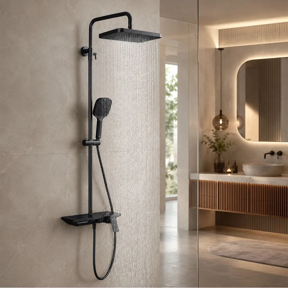 Душевая система GAPPO G2496-16, черный