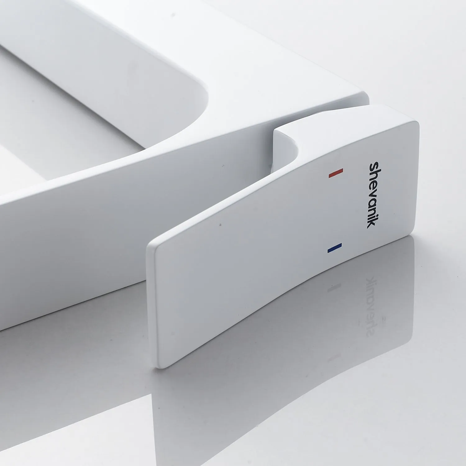 Смеситель для раковины высокий Shevanik S6111C, белый