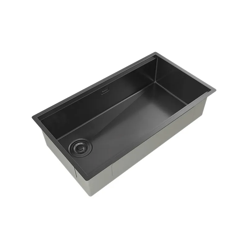 Кухонная мойка Rivelato 8044 UN-L, pvd черный
