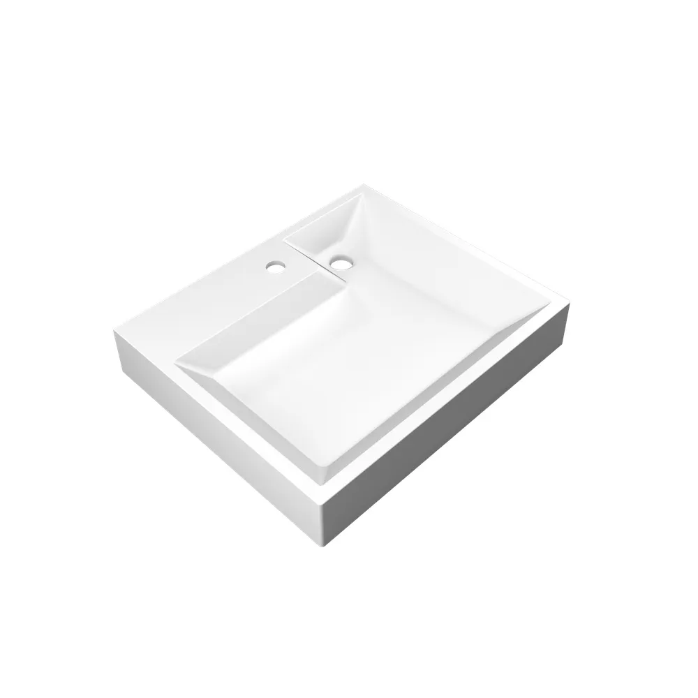 Раковина над стиральной машиной GranFest БАЙКАЛ 50x60x10, жемчуг