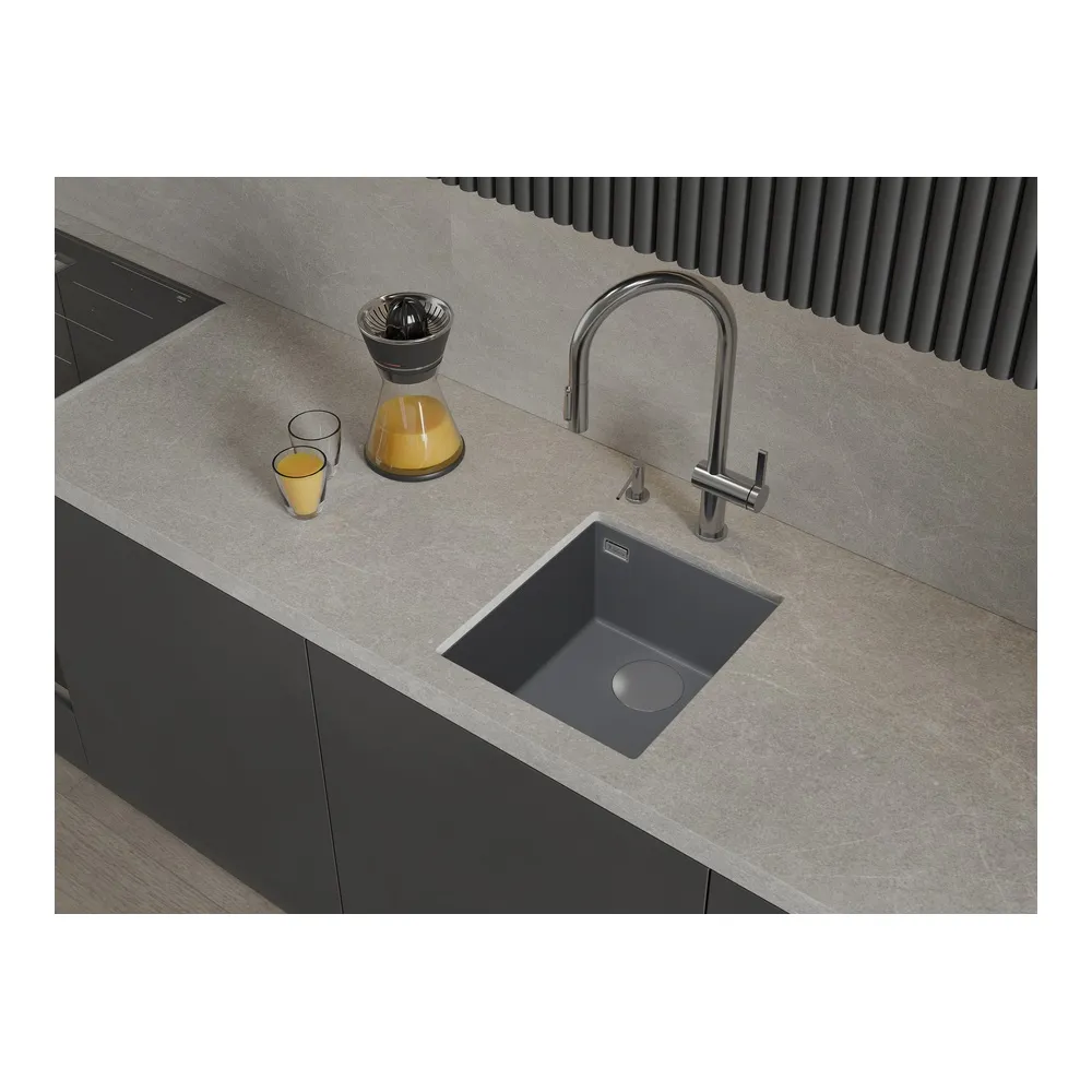 Кухонная мойка Rivelato STRIA SR-4134, серый