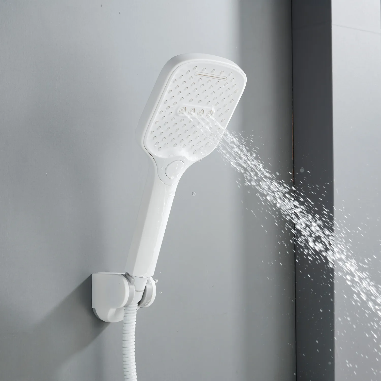 Смеситель для ванны Shevanik S4002C, белый