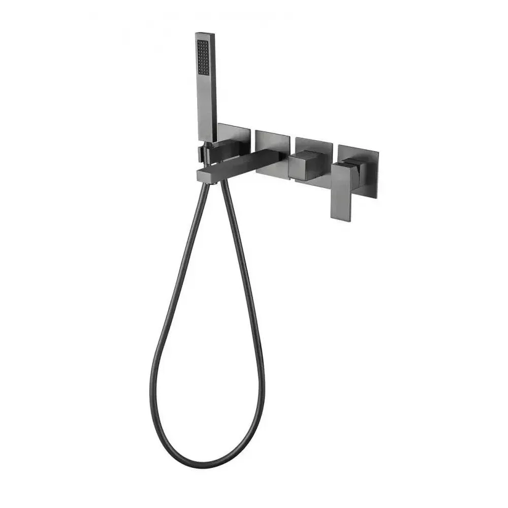 Смеситель для ванны встраиваемый Grocenberg GB5060BG, графит