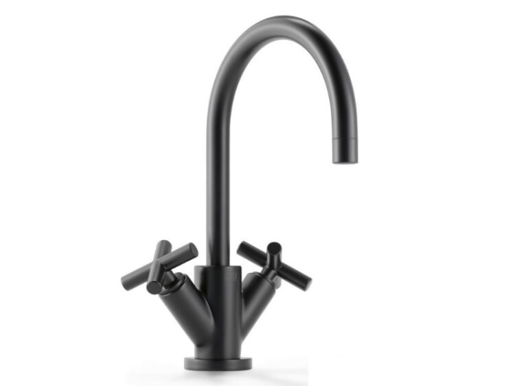 Смеситель для раковины Dornbracht Tara, черный матовый (22.512.892.33)