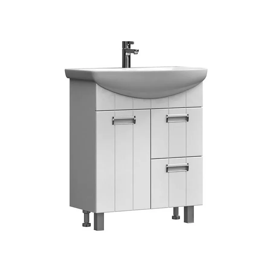 Тумба с раковиной напольная VIGO Diana tn.DIA.BAL.70.1D.2Y, 70 см