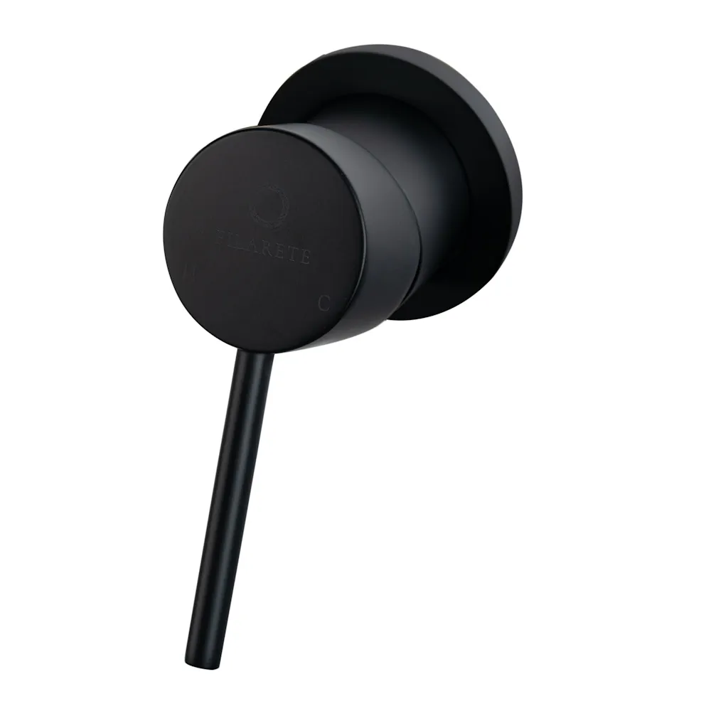 Смеситель для раковины встраиваемый FILARETE Roun FL4020BL, черный