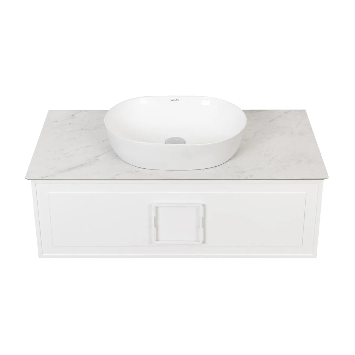 Тумба под раковину подвесная La Fenice Cubo FNC-01-CUB-B-90, белая