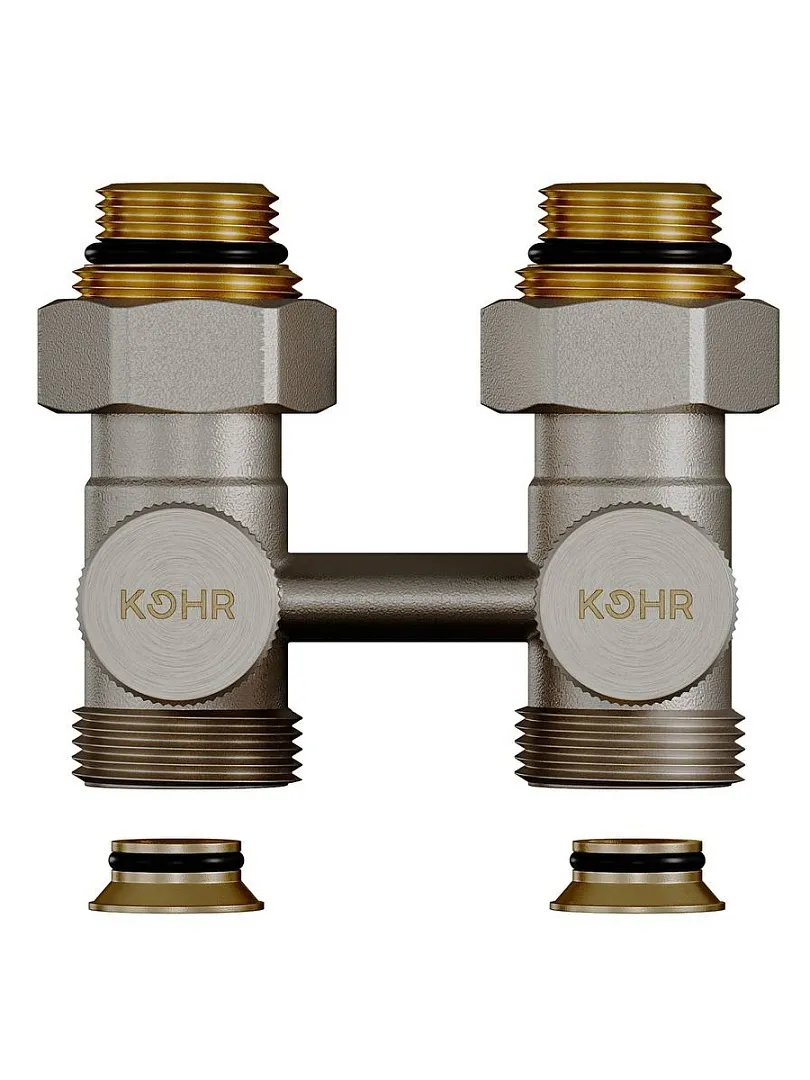 Узел нижнего подключения Kohr 1/2"x3/4" прямой (LC 01025NK)