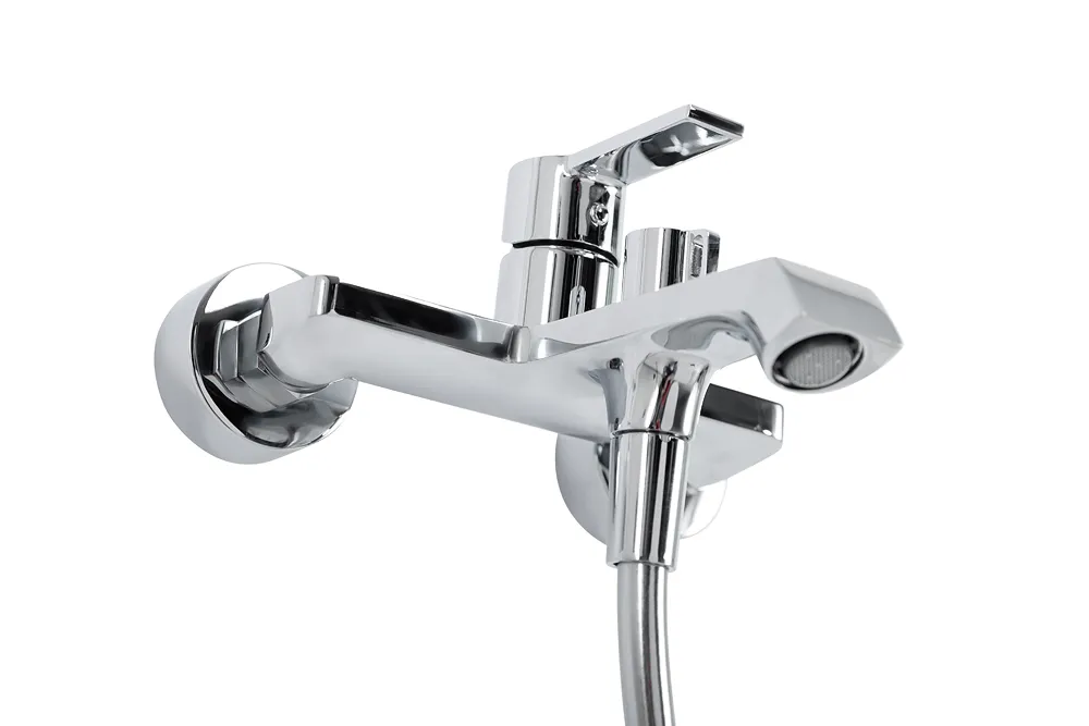 Смеситель для ванны и душа BelBagno Aurora, хром (AURORA-VASM-CRM)