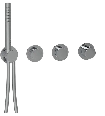 Смеситель для душа Almar Modular Push, на 2 потребителя, хром (E180433.CR)