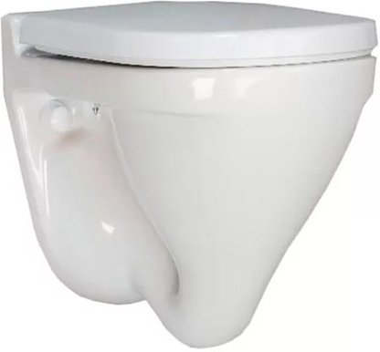 Чаша подвесного унитаза Sanita Luxe Attica с крышкой-сиденьем микролифт