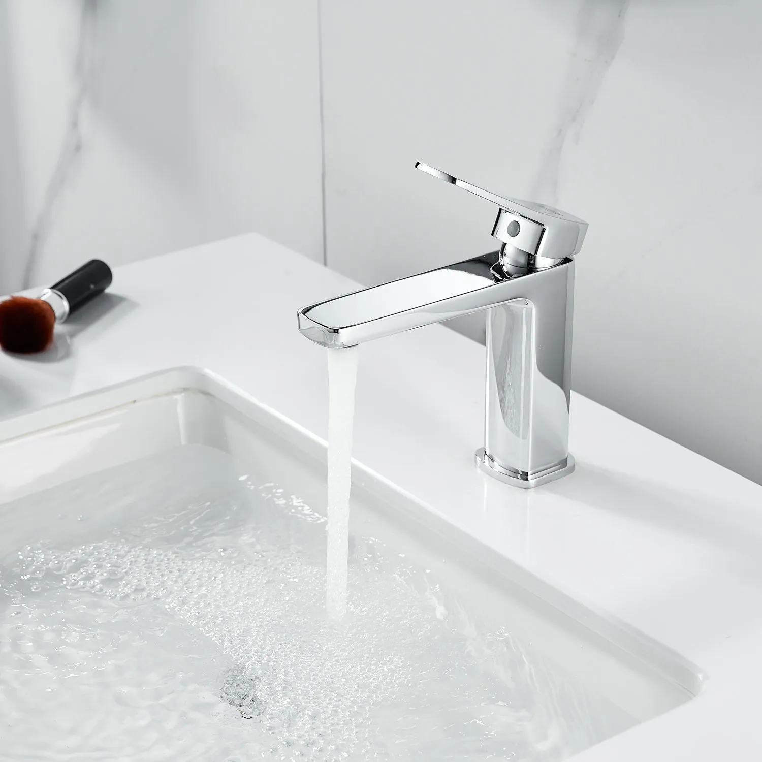 Смеситель для раковины Raffine F0199, хром