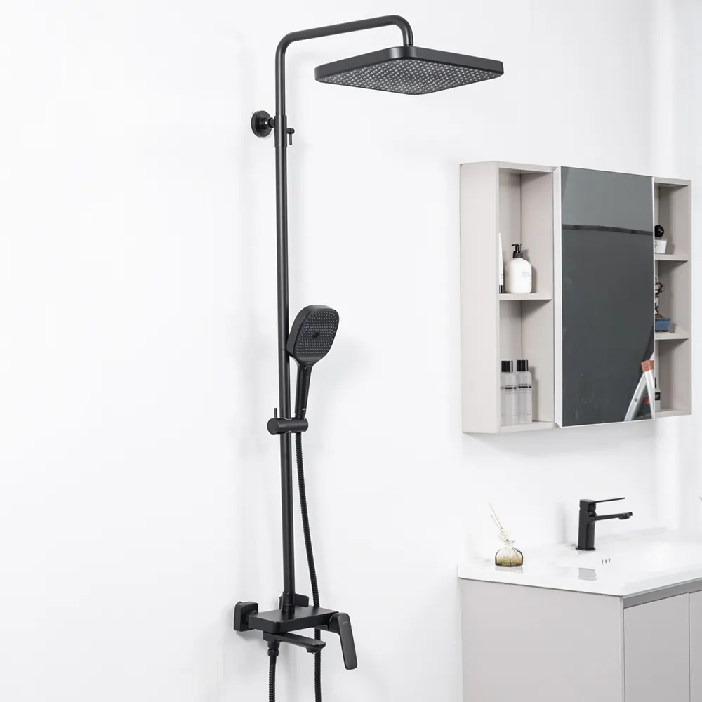 Душевая система GAPPO G2428-6, черный
