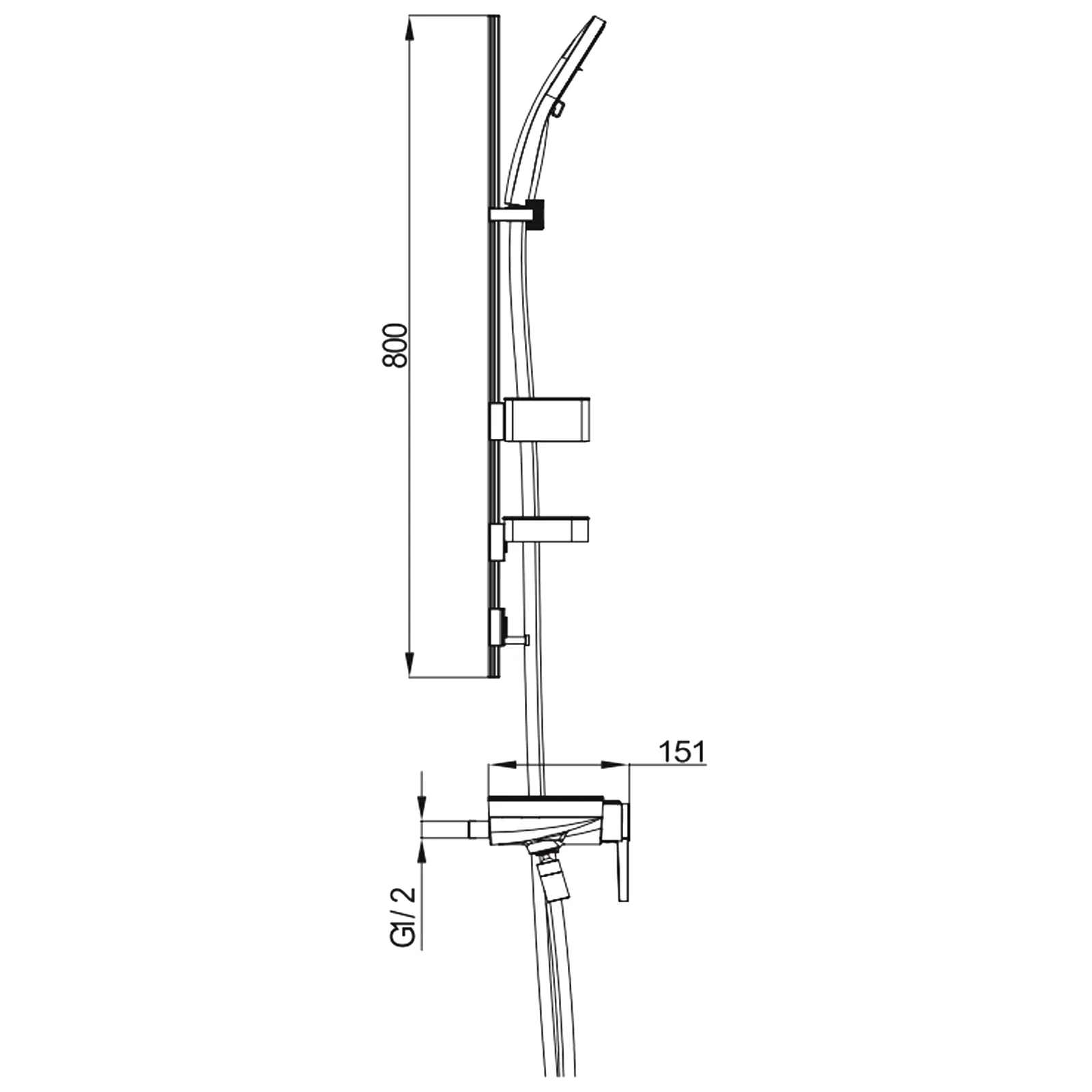 Смеситель для ванны GAPPO G3296-20, хром