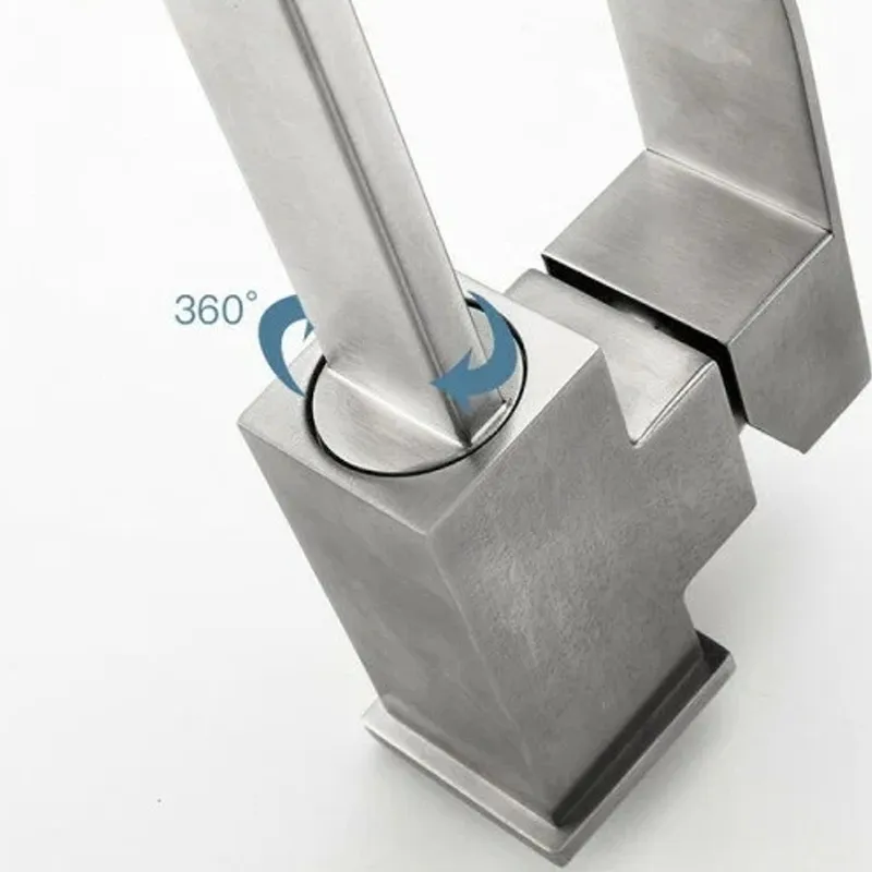 Смеситель для кухни FASHUN A54018, сатин