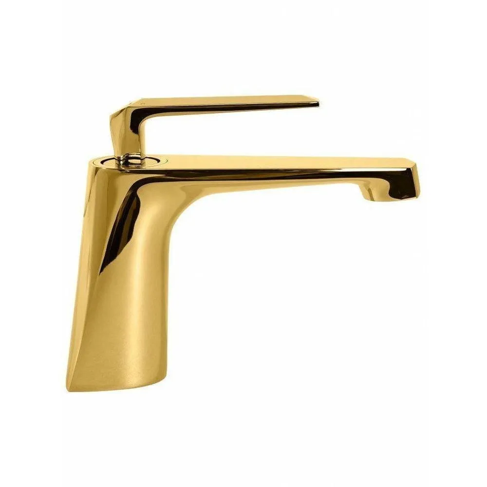 Смеситель для раковины Hansberge H1068GO, золото