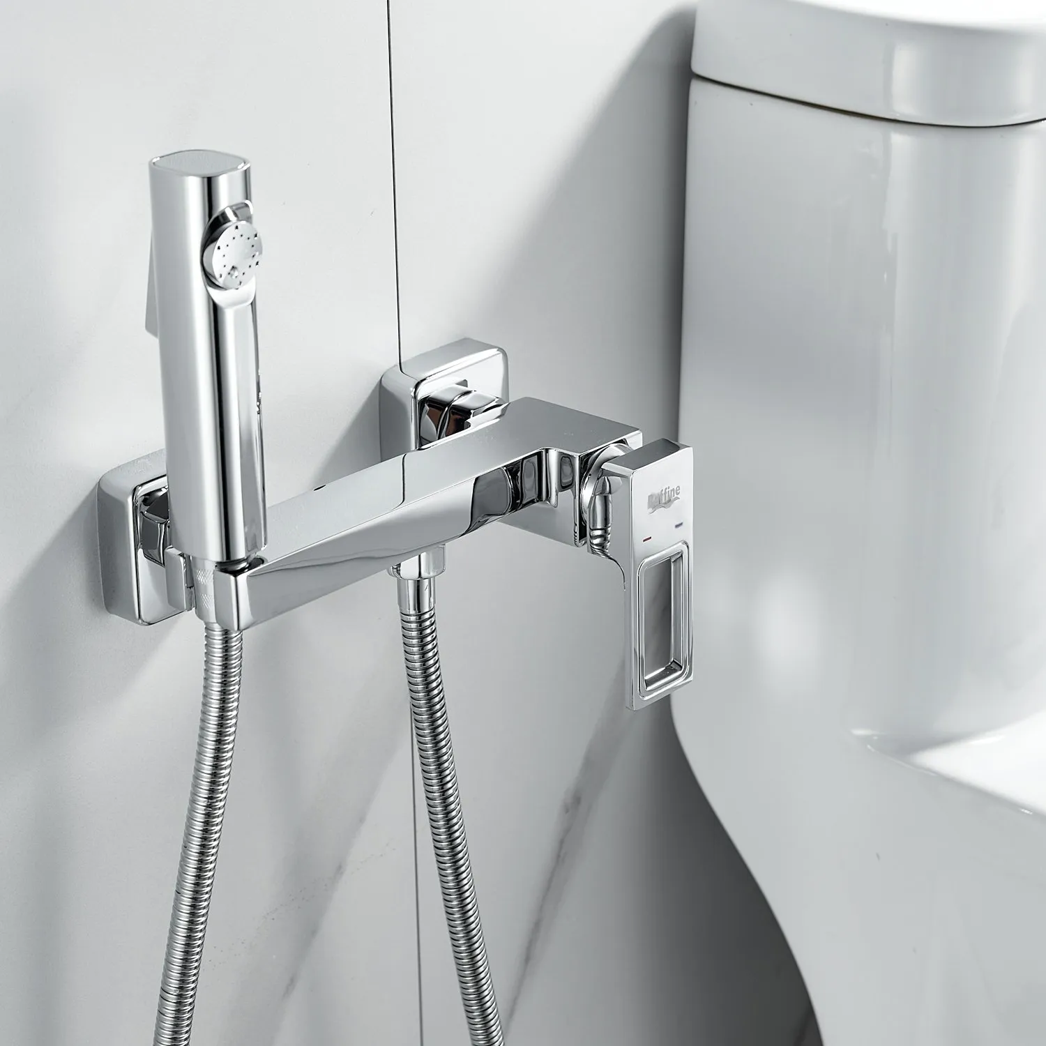 Гигиенический душ со смесителем Raffine F0596-1, хром