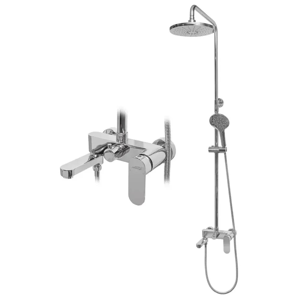 Душевая система Hansberge H5044C, хром