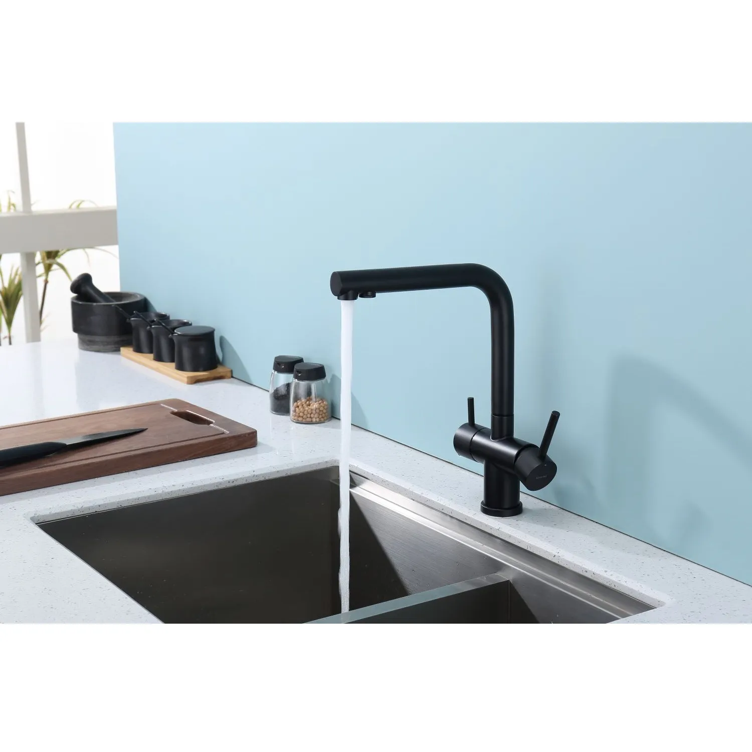 Смеситель Splenka для кухни с подключением к фильтру питьевой воды (S70.61.06)