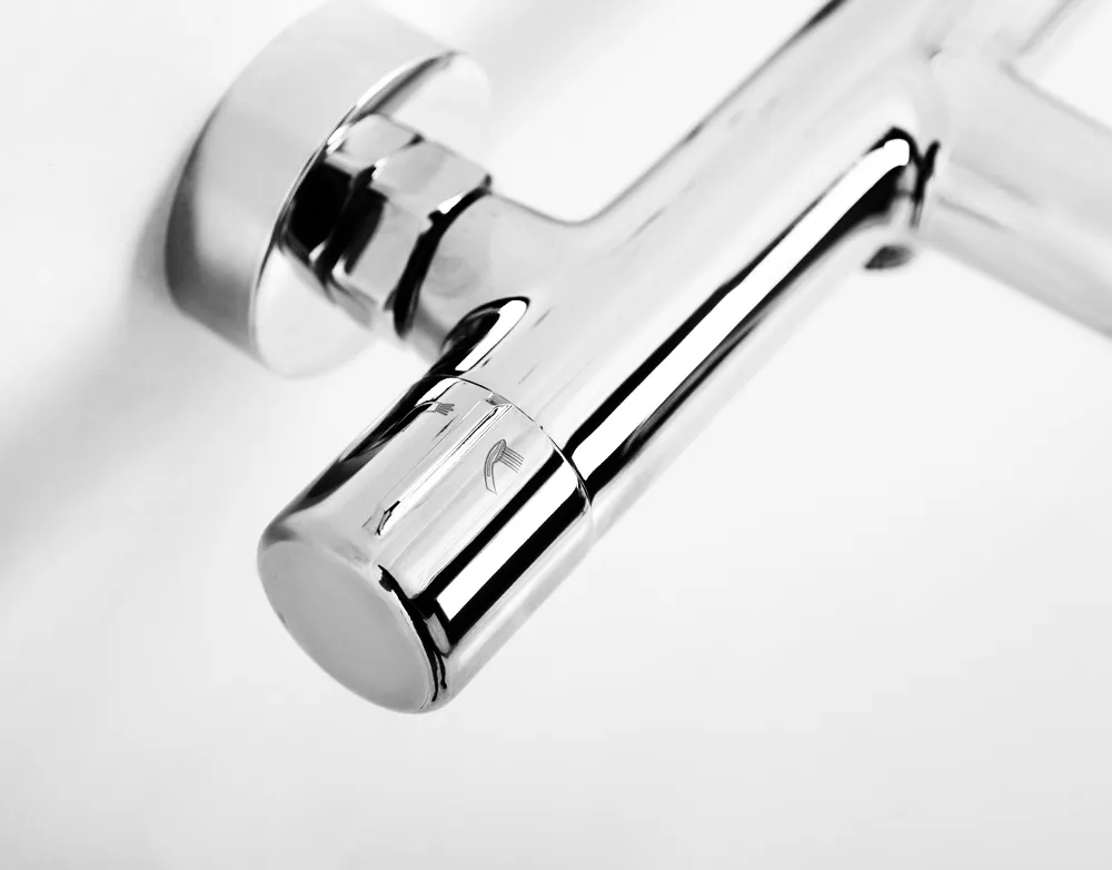 Смеситель для ванны и душа BelBagno Uno, хром (UNO-VASM-CRM)