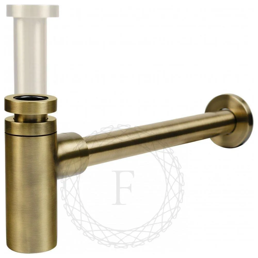 Сифон для раковины FILARETE FL70BR, бронза