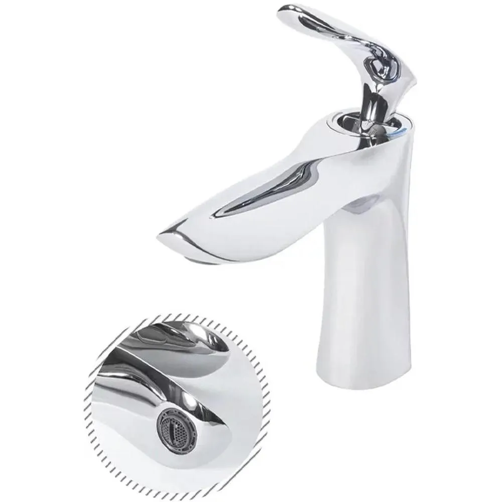 Смеситель для раковины Grocenberg GB2001CR, хром