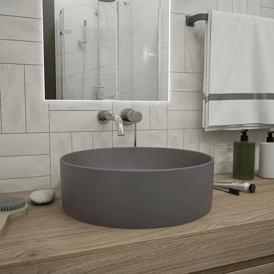 Раковина чаша Maretti EA13NS10-985, серая