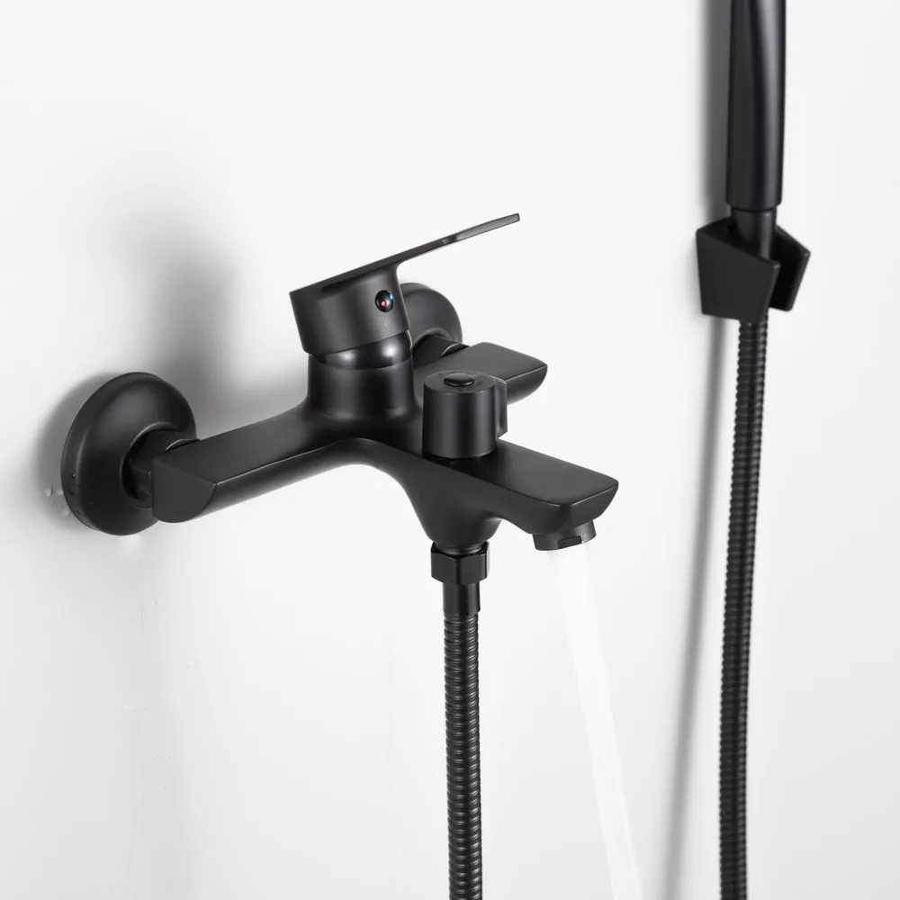 Смеситель для ванны FRUD R32158-6, черный