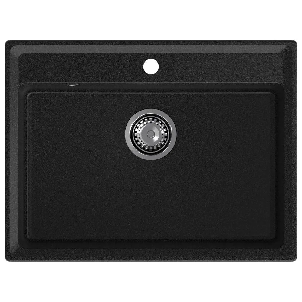 Кухонная мойка GranFest LEVEL 660, графит