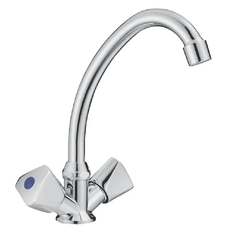 Смеситель для кухни Cron CN4011, хром