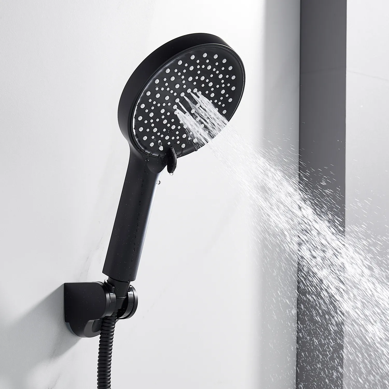 Смеситель для ванны Shevanik S4322H, черный