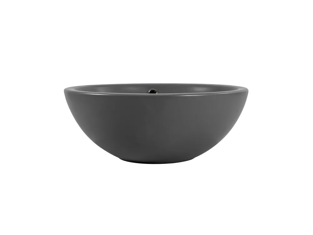 AQ5354-MG раковина 440*440*175 для установки на столешницу, матовый серый