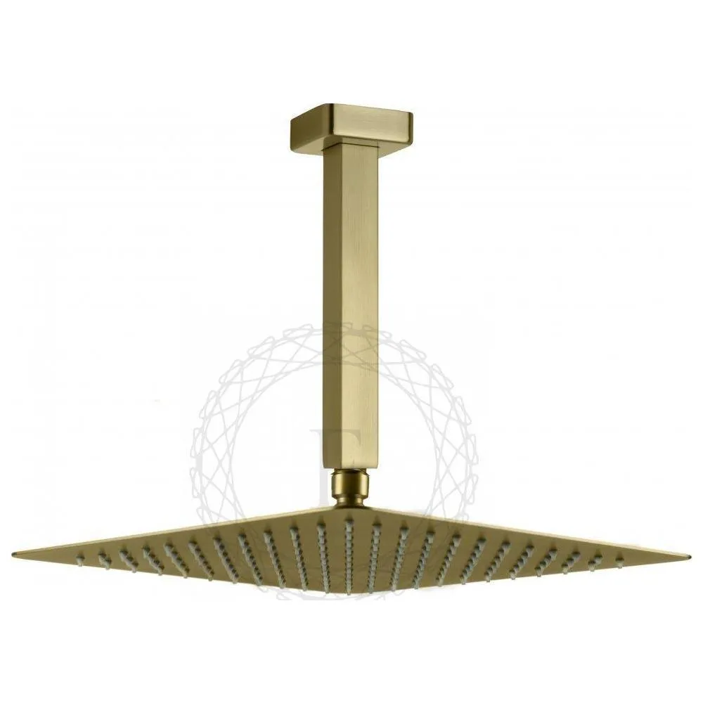 Душевая система встраиваемая FILARETE Waterfall FL1012MG, матовое золото