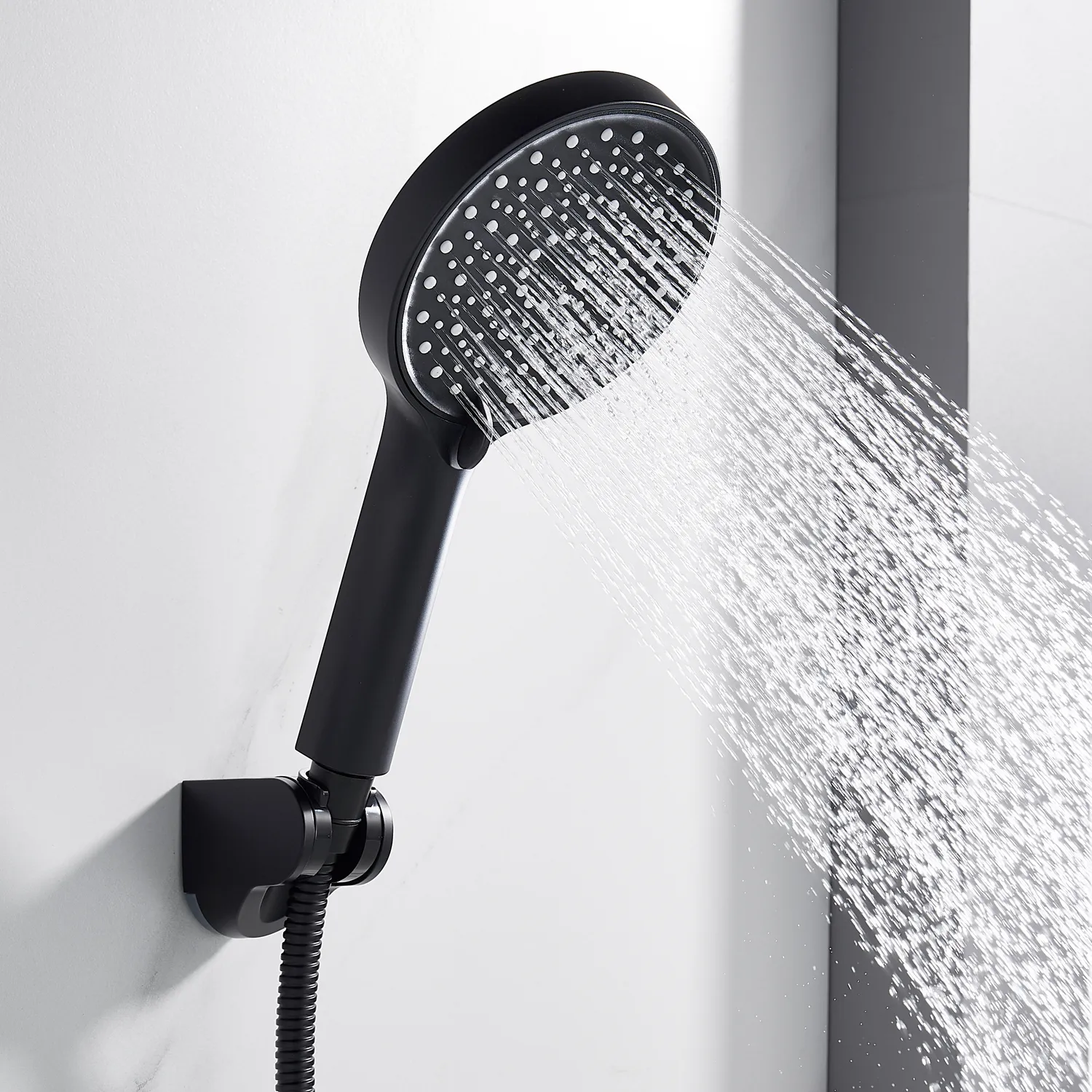 Смеситель для ванны Shevanik S4322H, черный