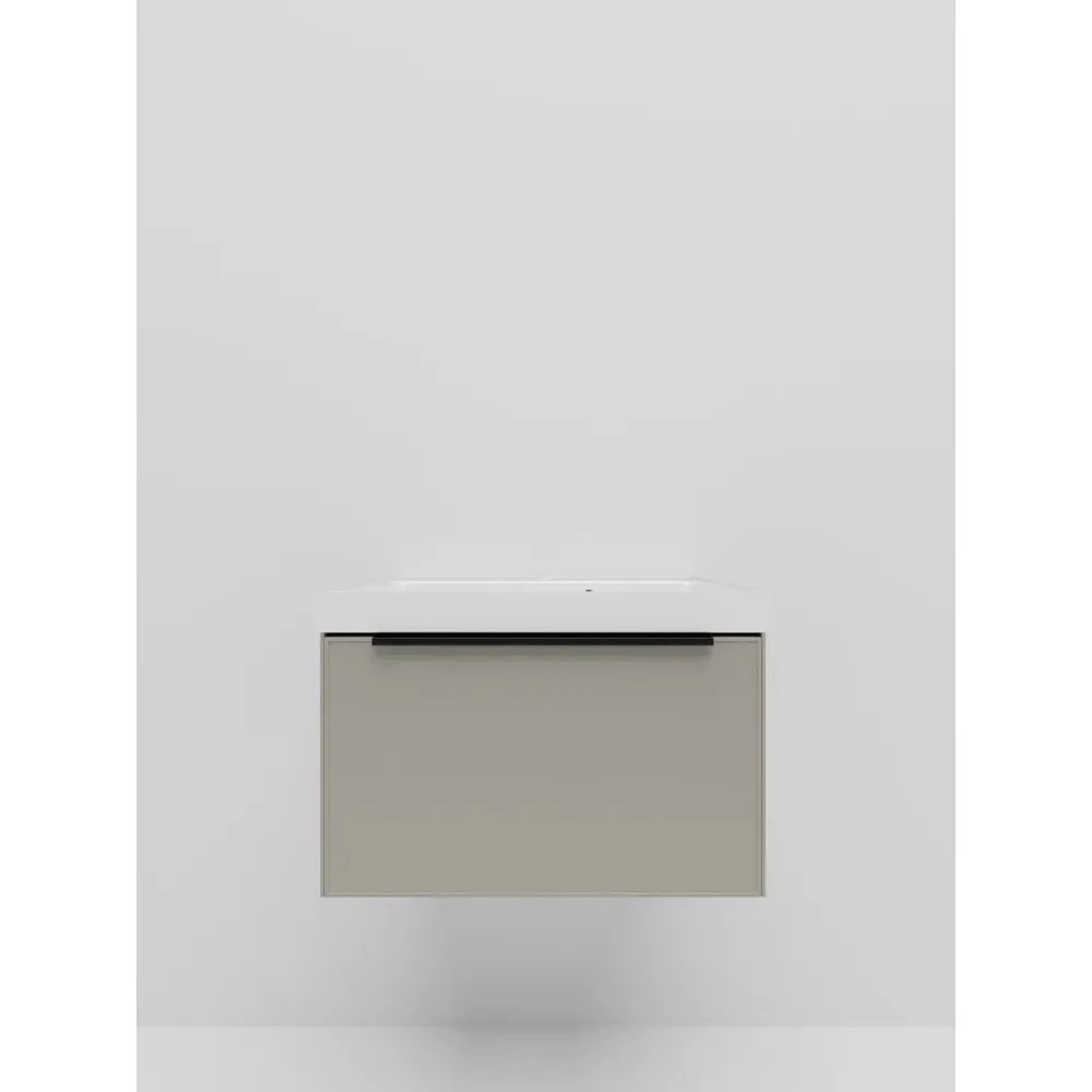 Тумба под раковину подвесная La Fenice SIMPLA FNC-01-SIM-C-60, бежевая