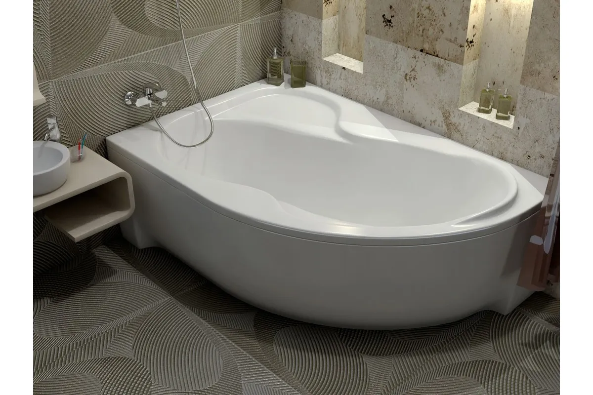 Ванна акриловая левосторонняя Relisan ADARA Гл000013731, 170x100