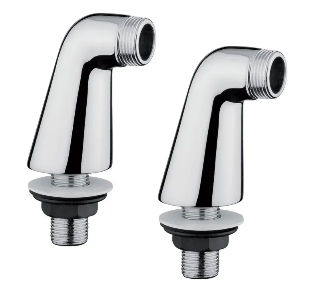 Соединительные трубки Fima Carlo Frattini Shower accessories, для установки смесителя на борт ванны, цвет хром (F2033CR)