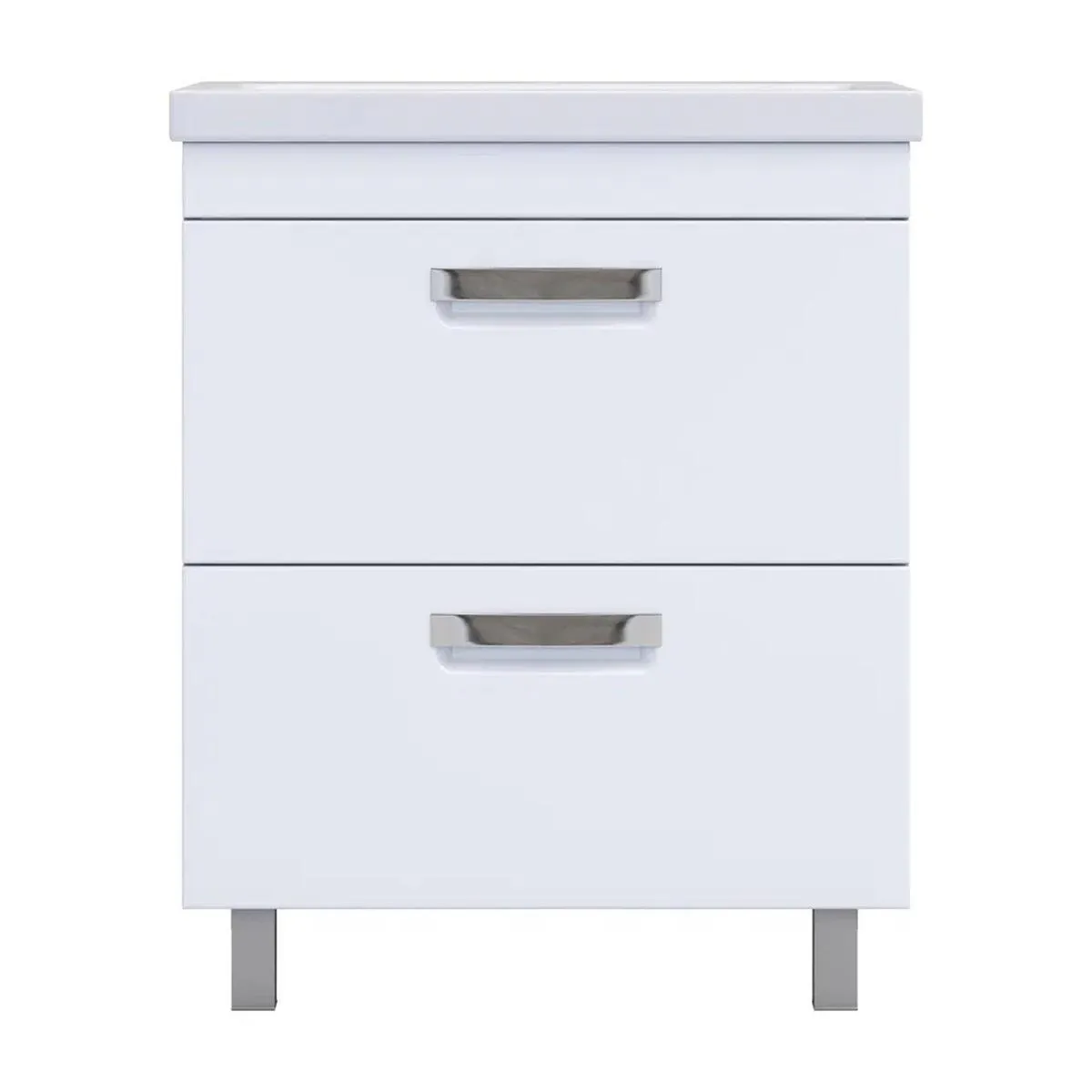 Тумба с раковиной напольная VIGO Plaza 024, 60 см