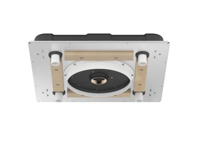 Внутренняя часть Dornbracht AQUAHALO, для душевой панели, скрытого монтажа на потолке, шампанское (золото 22кт) (35.750.970.47)