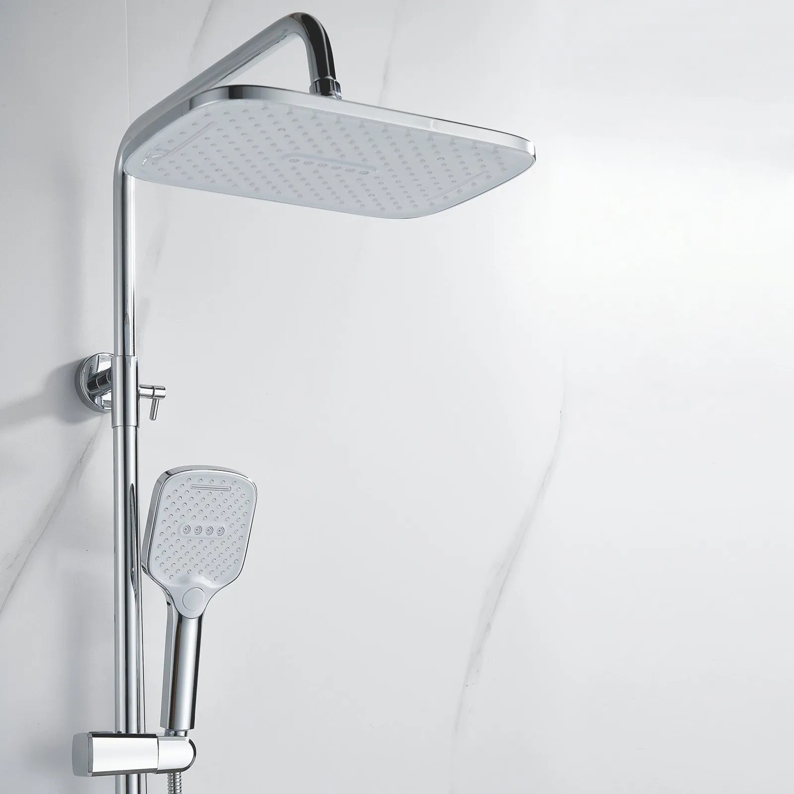 Душевая система Shevanik S4036, хром